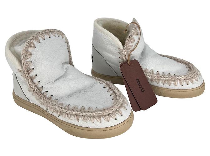 Mou Boots Ankle Boots White