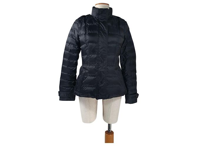 Burberry Brit Pufferjacke Schwarz
