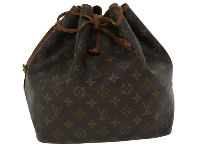 LOUIS VUITTON Monogram Petit Noe Shoulder Bag M42226 LV Auth 35216 Cloth  ref.770753