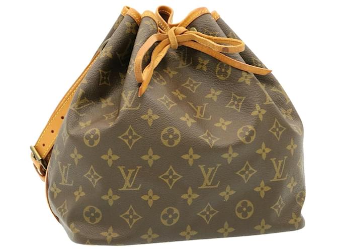 LOUIS VUITTON Monogram Petit Noe Shoulder Bag M42226 LV Auth 35006 Cloth  ref.770769