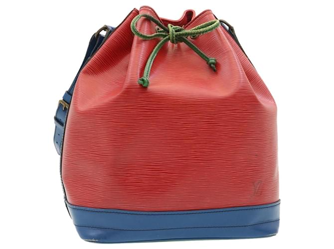 LOUIS VUITTON Epi Noe Shoulder Bag Red Green blue M44082 LV Auth 35037 Leather  ref.770798