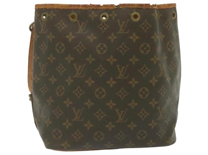 Bolso de hombro Petit Noe con monograma de LOUIS VUITTON M42226 LV Auth 35116 Lienzo  ref.770893