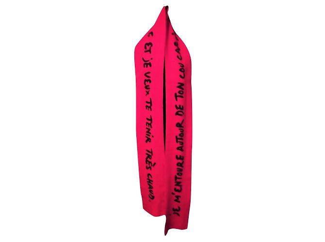 Jc De Castelbajac SCIARPA XXL CASRELBAJAC Rosso