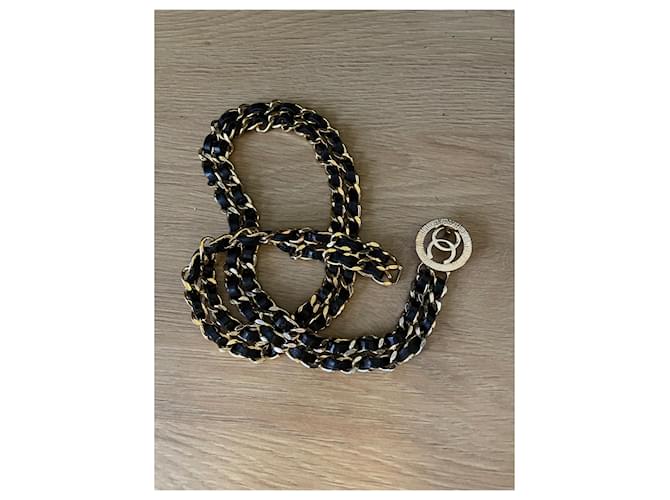 Cambon Chanel belt Gold hardware Chain  ref.771513