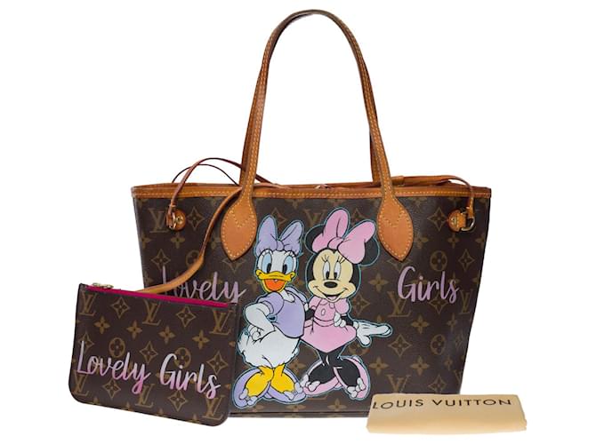 Louis Vuitton The Neverfull PM tote bag combines timeless design and iconic details. Brown Cloth  ref.771525
