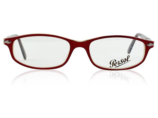 Persol Vintage Mint Unisex 2592-V 218 Red Eyeglasses 51/16 135 MM Acetate  ref.771544