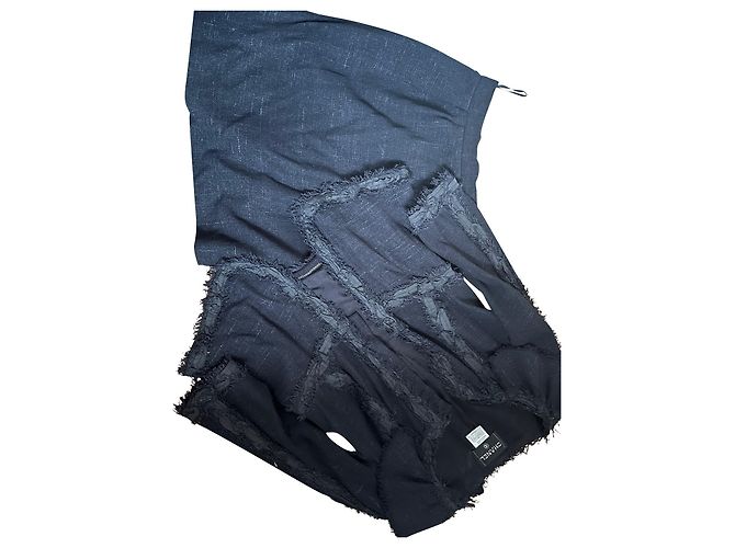 Mono Chanel de algodón negro 