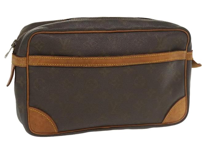 Louis Vuitton-Monogramm Compiegne 28 Clutch Bag Vintage M.51845 LV Auth tb415 Leinwand  ref.771697