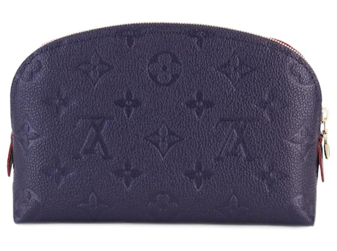 Pequenos artigos de couro Louis Vuitton Azul  ref.771831