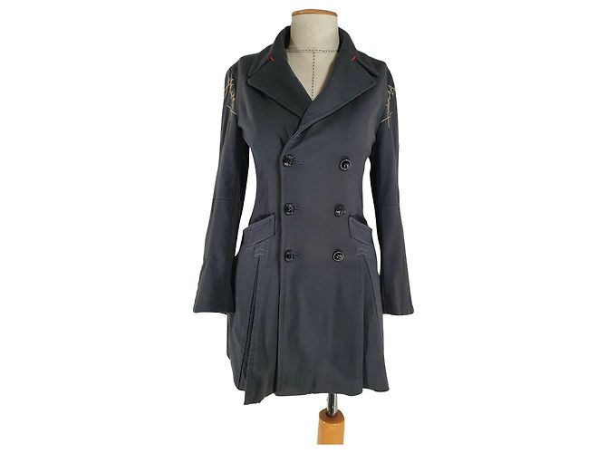 Chaqueta Marithé et François Girbaud gris 