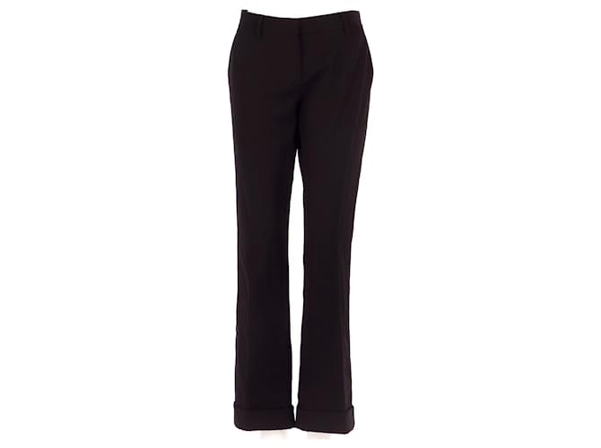 Prada pantalones Negro Poliamida  ref.771932