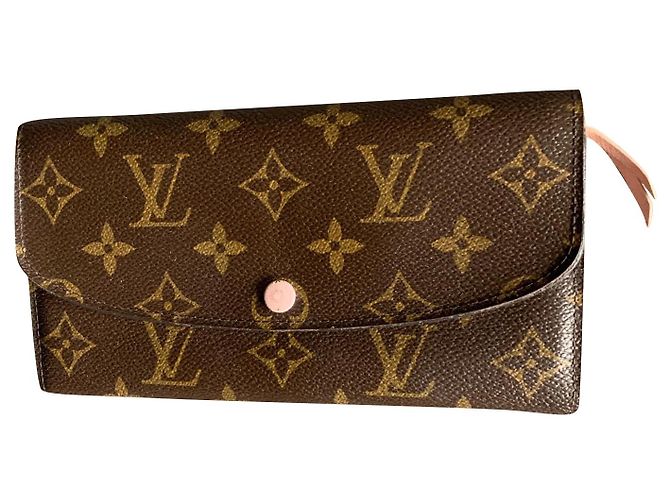Cartera Louis Vuitton Emilie Monograma Rosa