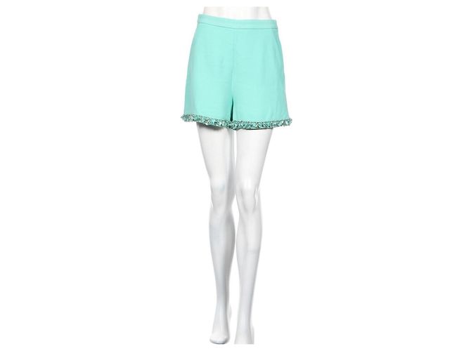 Pantaloncini Miu Miu Verdi Verde