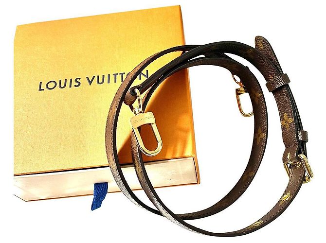 Louis Vuitton Monogram Shoulder Strap Brown