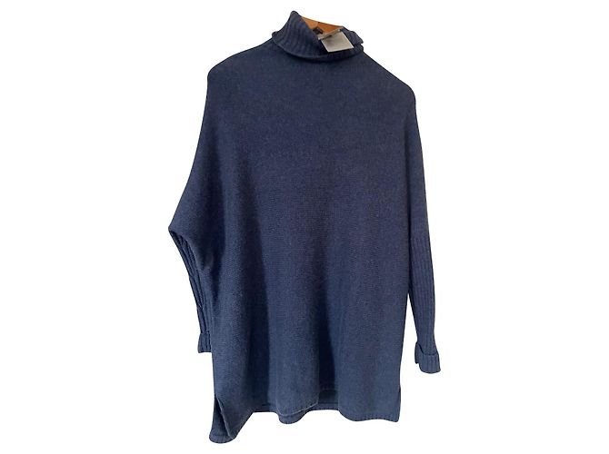 Autre Marque Jersey Not Shy Cashmere Azul Marino de Cachemira