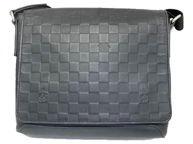 Louis Vuitton District Black Cloth  ref.772328