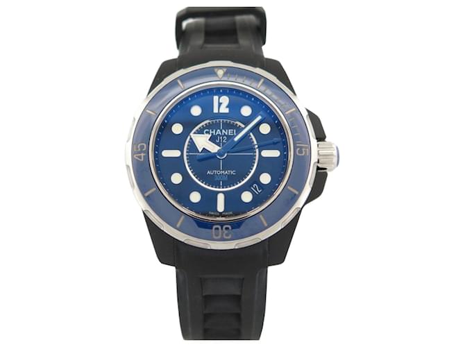 Reloj Chanel J12 MARINO H2561 automático 38 RELOJ MM DE CERÁMICA AZUL Cerámico  ref.772550