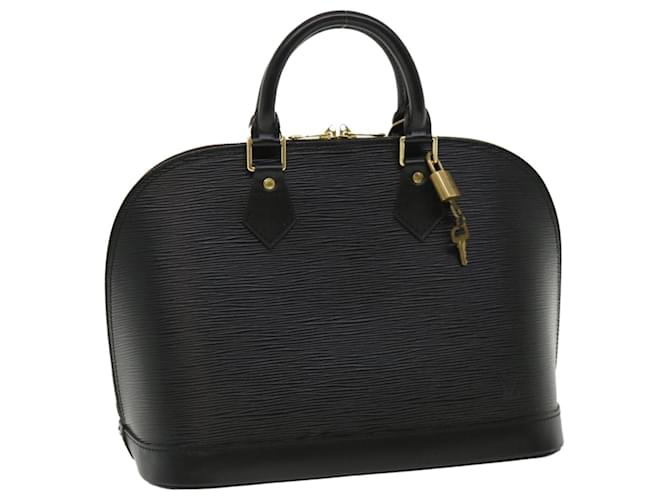 Louis Vuitton Alma Black Leather  ref.772600