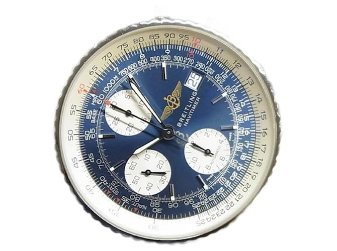 BREITLING Old Navitimer blue Dial A1332212/C502 Mens Silvery Steel  ref.773015
