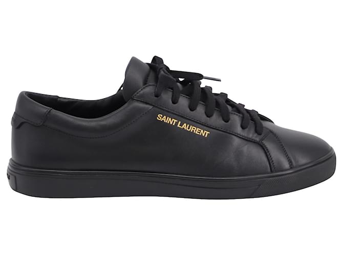 Autre Marque Sneakers basse Saint Laurent Andy in pelle nera Nero  ref.773289