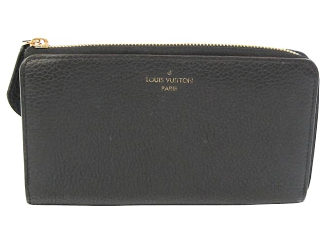 Louis Vuitton Portefeuille comète Black Leather  ref.770473