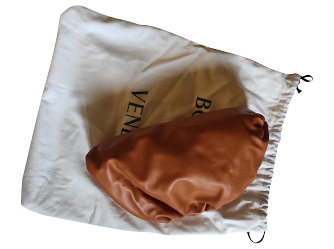 Bottega Veneta Pouch bag Cognac Pelle  ref.771504