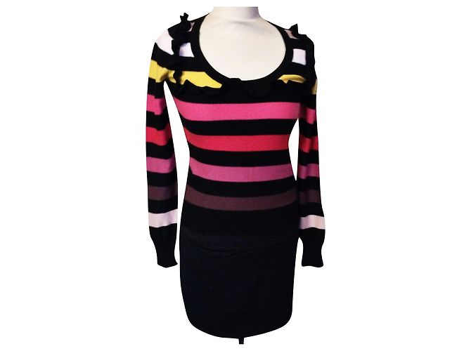 Sonia Rykiel pour H&M SONIA RYKIEL FOR H&M BAYADERE TS-PULLOVER MIT RÜSCHEN Mehrfarben