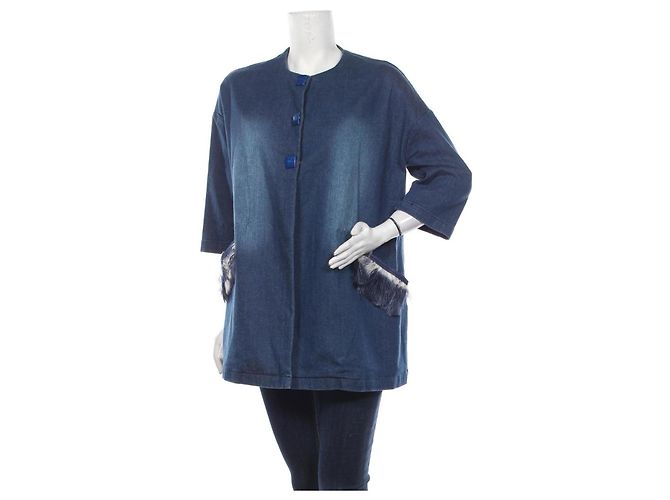 Chaqueta Alessandra Chamonix de algodón azul
