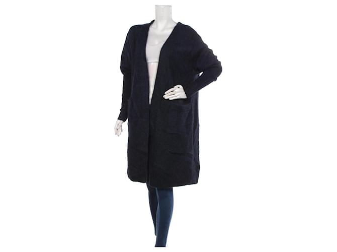 Acne Knitwear Blue Wool Elastane Polyamide Mohair  ref.773380