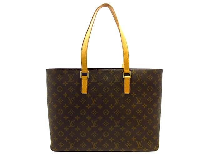 Louis Vuitton Brown Monogram Luco Cloth  ref.773388