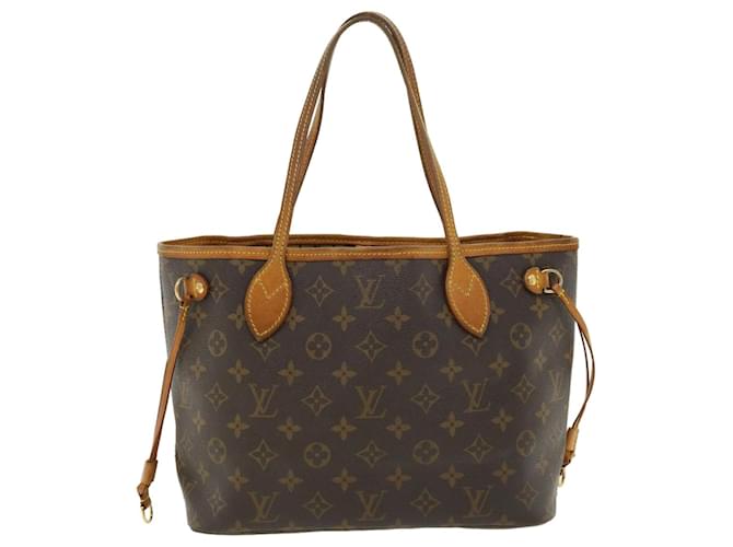 Louis Vuitton Neverfull PM Castaño Lienzo  ref.773976