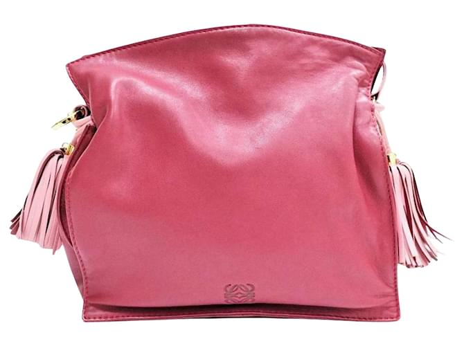 Loewe Flamenco Rosa Pelle  ref.774002