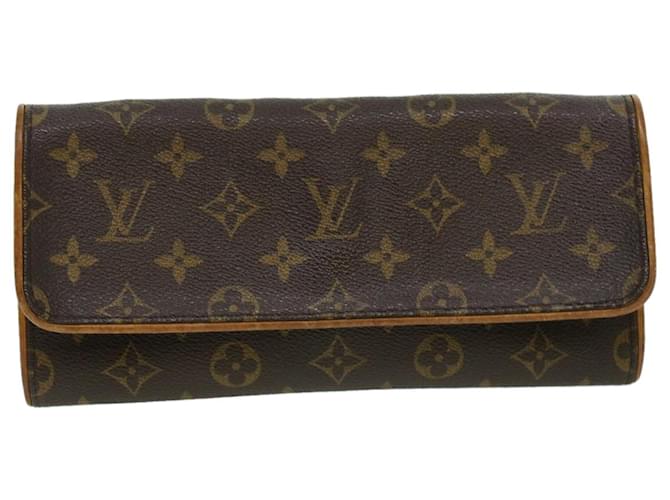 Louis Vuitton Twin Brown Cloth  ref.774144
