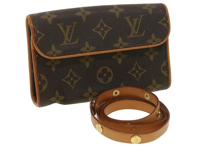 LOUIS VUITTON Monogram Pochette Florentine Waist bag M51855 LV Auth ro747 Cloth  ref.774313