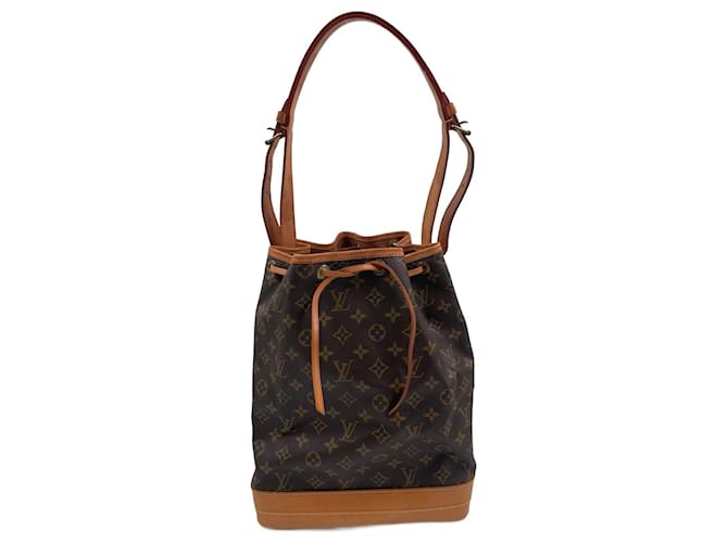 Brown Coated Canvas Louis Vuitton Noe Cloth  ref.774457