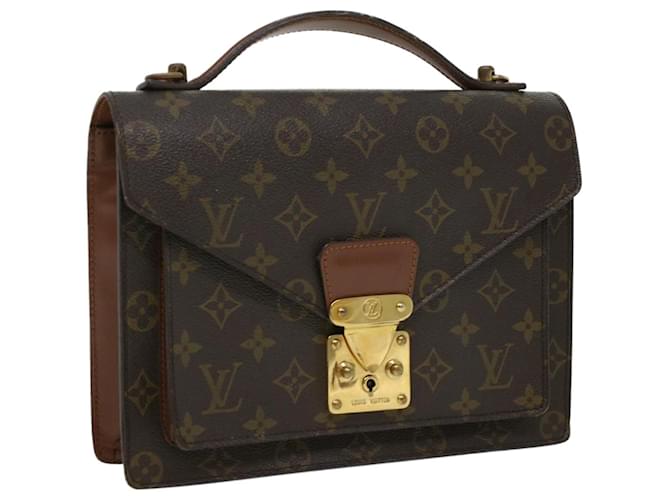 Louis Vuitton Monogram Monceau 25 Hand Bag M51185 LV Auth bs3597 Cloth  ref.774535 - Joli Closet
