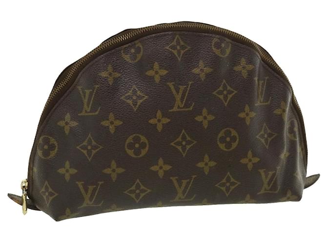 Louis Vuitton Monogram Trousse Ronde Cosmetic Bag Pouch M47630