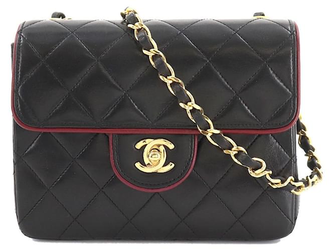 Chanel Timeless Black Leather  ref.774882