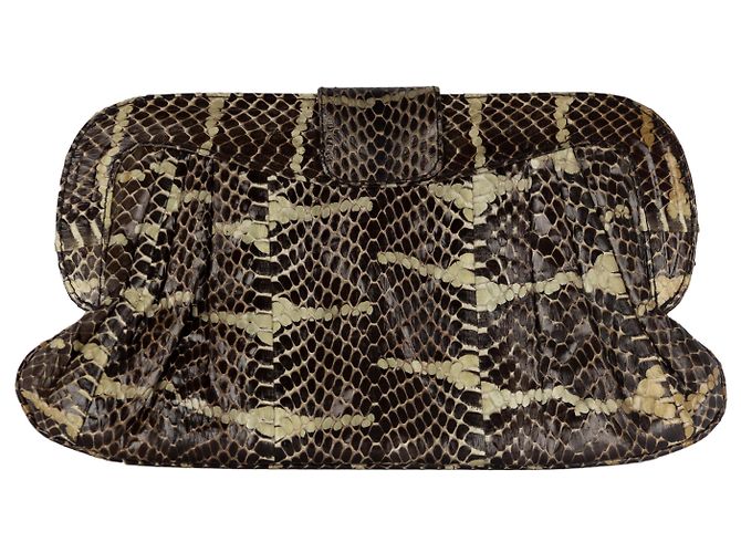 Angel Jackson Chandra Clutch estampado animal