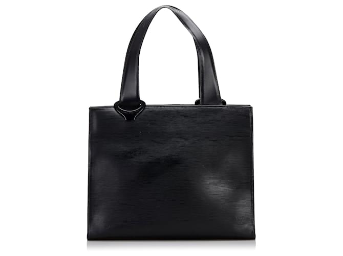 Louis Vuitton Black Epi Gemeaux Leather  ref.775096