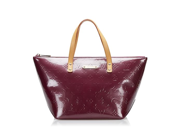 Louis Vuitton Purple Vernis Bellevue PM Leather Patent leather  ref.775102