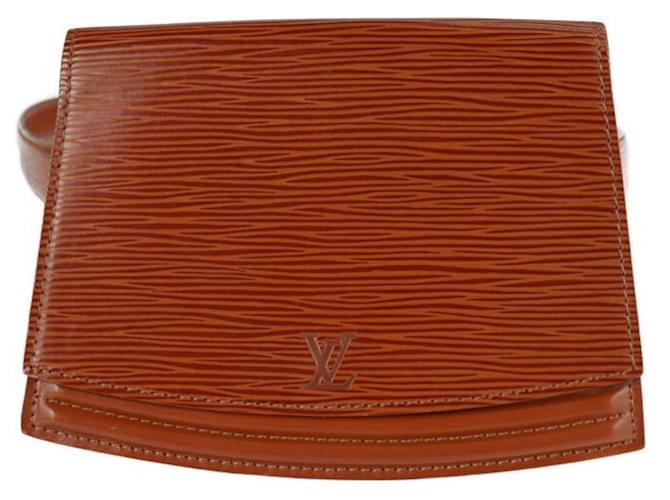 Louis Vuitton Tilsitt Brown Leather  ref.775286
