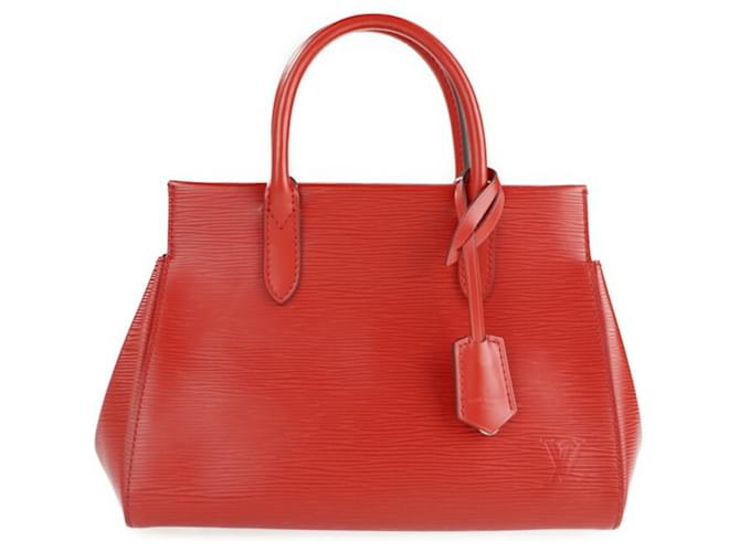 Louis Vuitton Marly Rosso Pelle  ref.775812