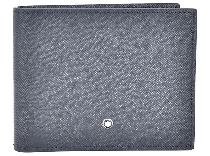 Montblanc Sartorial Leather Wallet Black Pony-style calfskin  ref.775957