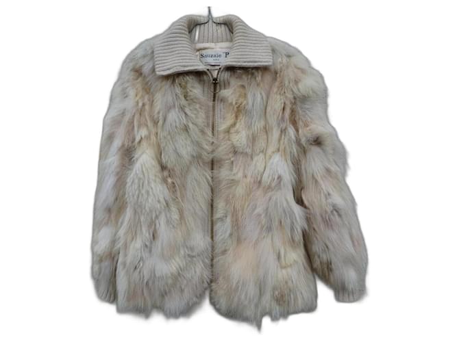 Autre Marque Coats, Outerwear Brown Pink Beige Wool  ref.776338