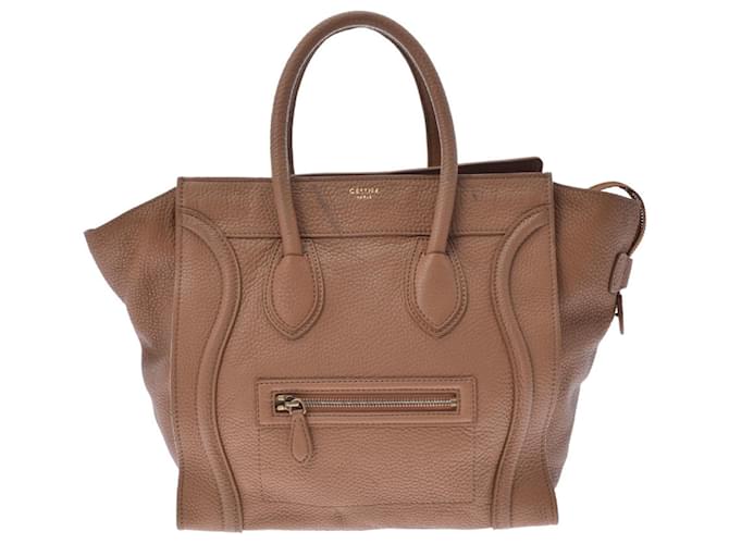 Céline Luggage Brown Leather  ref.776350