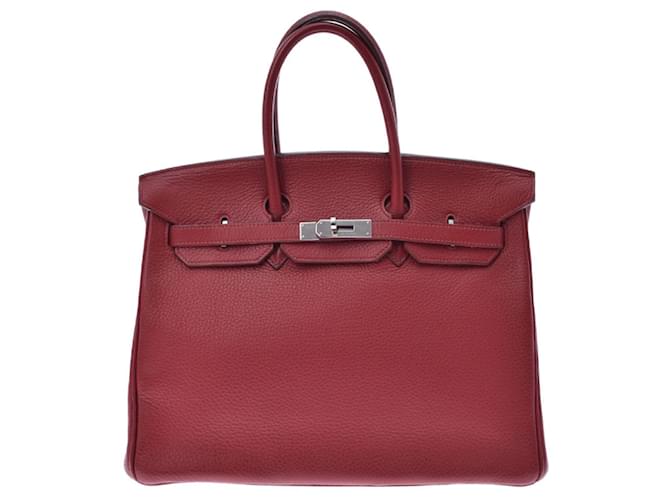 Hermès Birkin Red Leather  ref.776387