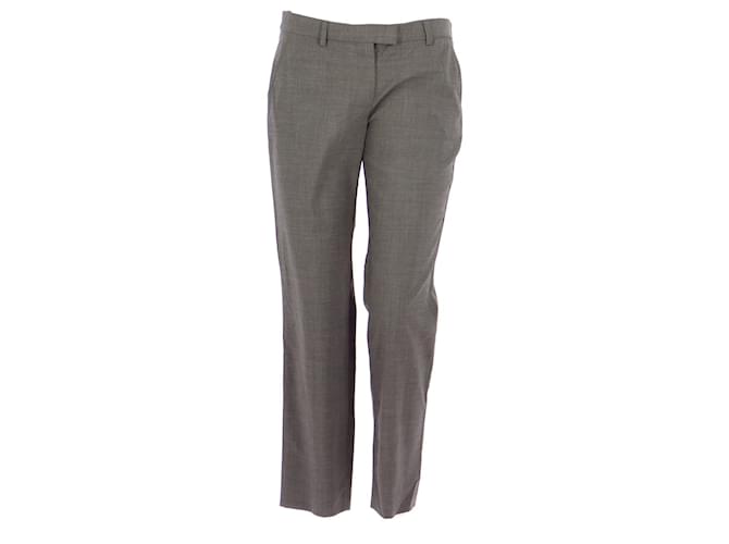 Moncler trousers Grey Wool  ref.776398