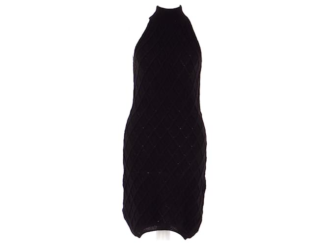 Moschino robe Black Wool  ref.776403