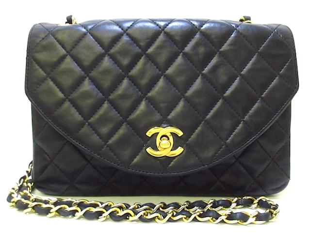 Chanel Timeless Black Leather  ref.776449